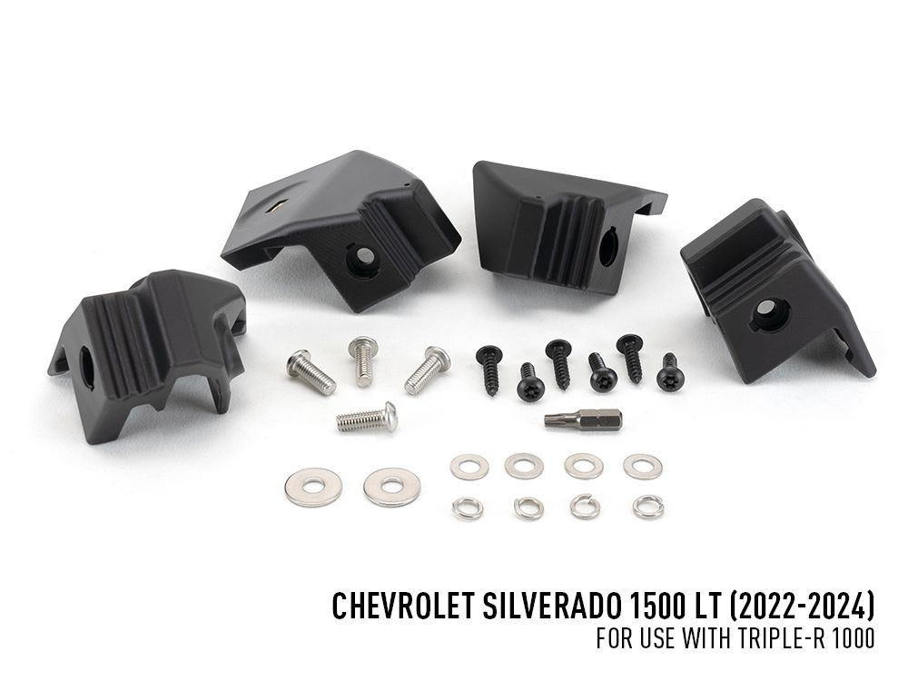 Chevrolet Silverado 1500 LT 2022-2024 Grille Kit - Triple-R 1000 - 2