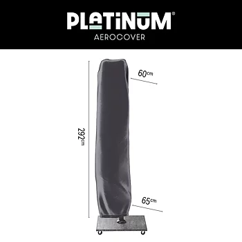 PARASOLLSKYDD 292x65/60 SVART PLATINUM