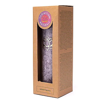 Ljus stearin Lotus,  Violett,  oparfymerat -- 21X6.5 Cm