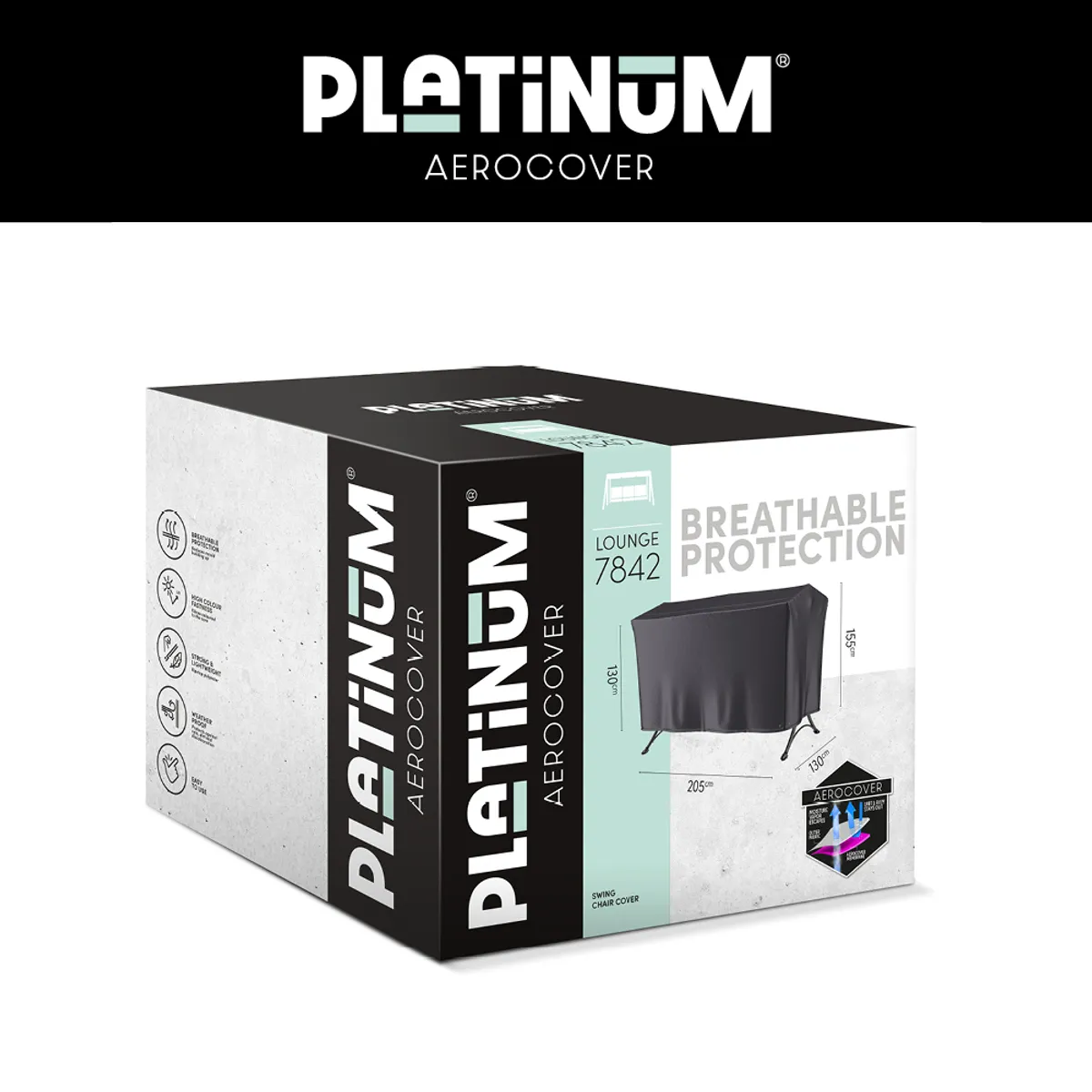 HAMMOCKSKYDD SVART PLATINUM - 6