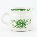 Carl-Harry Stålhane (Gröna Anna 1966) Creamer with Green Flower Decor 10 cm