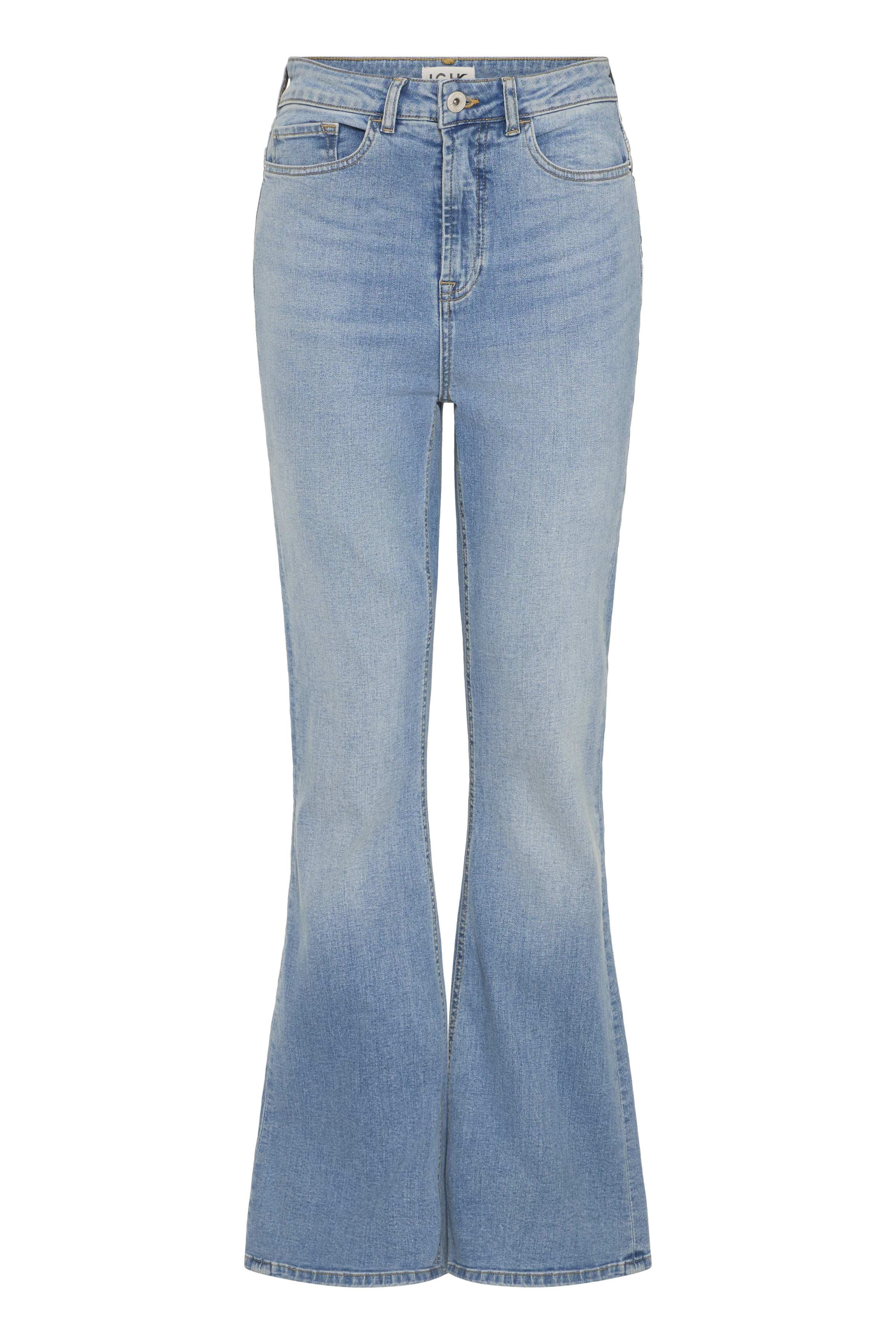 IHTWIGGY FLAIRED HIGH WAIST Jeans Light blue