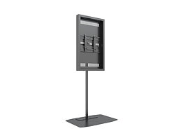 M Pro Series Enclosure 46" Single Pole Floorbase