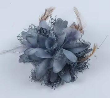 HÅRBLOMMA - grå