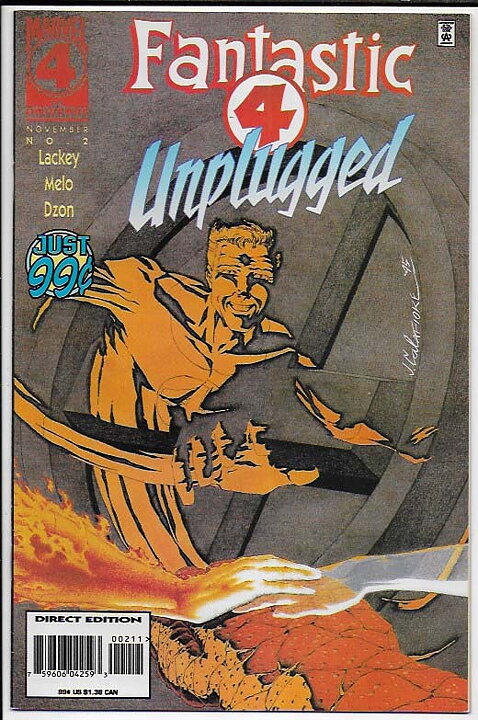Fantastic Four Unplugged # 2 NM-