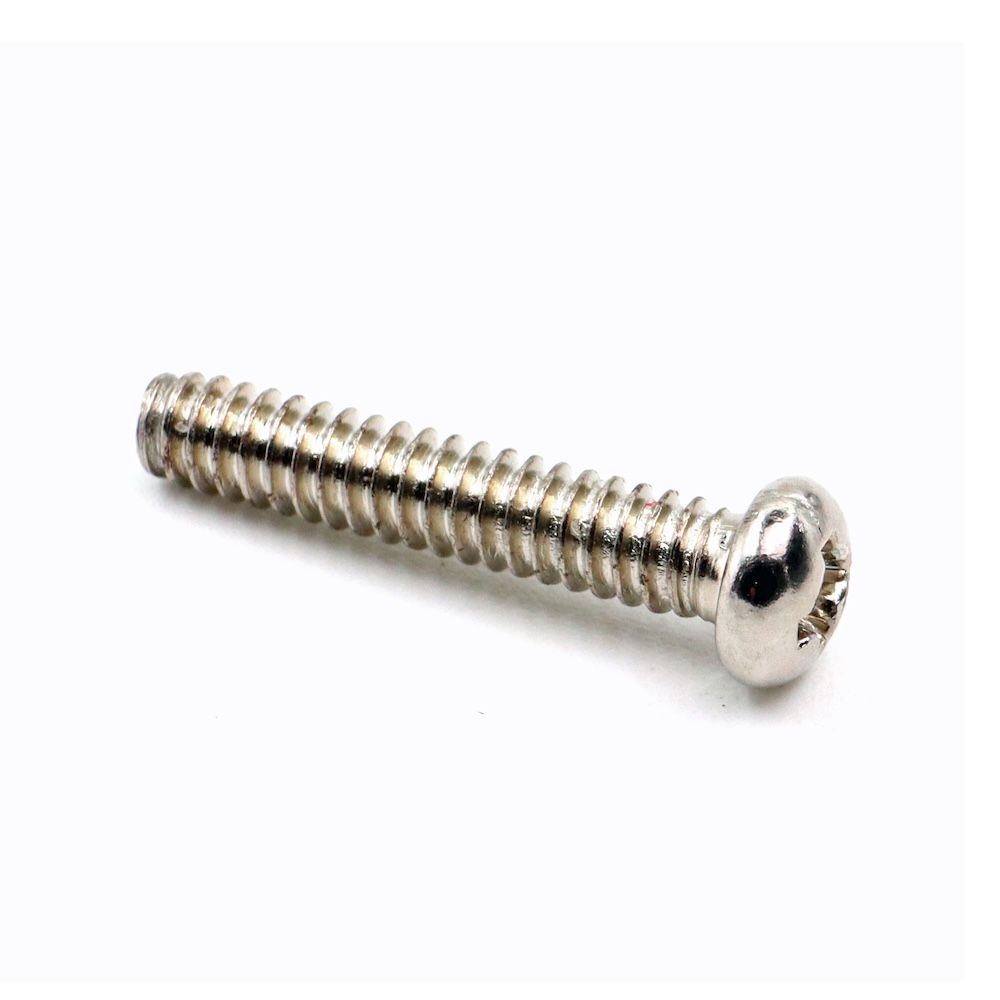 #6-32 Pickup Height Screw for Strat (Chrome, Black & Gold) - 10