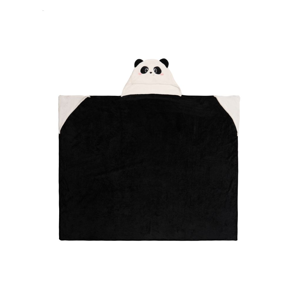 Cosy hugs, tæppe med hætte, Panda - 2