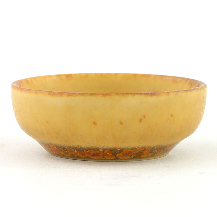 Carl-Harry Stålhane (1950s) Yellow Miniature Bowl 5 cm (#41)