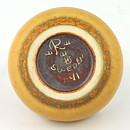 Carl-Harry Stålhane (1950s) Yellow Miniature Bowl 5 cm (#41)
