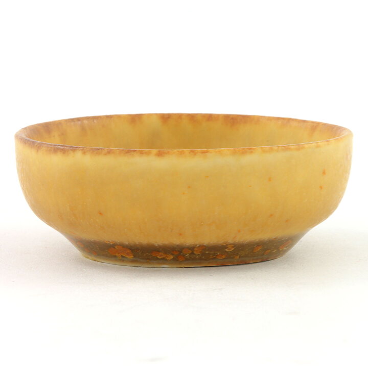 Carl-Harry Stålhane (1950s) Yellow Miniature Bowl 5 cm (#41)