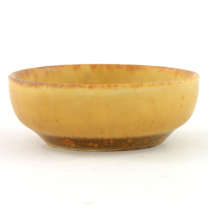 Carl-Harry Stålhane (1950s) Yellow Miniature Bowl 5 cm (#41)