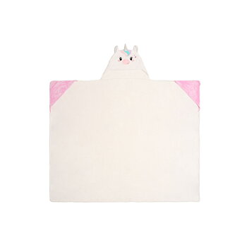 Cosy hugs, filt med luva, Unicorn
