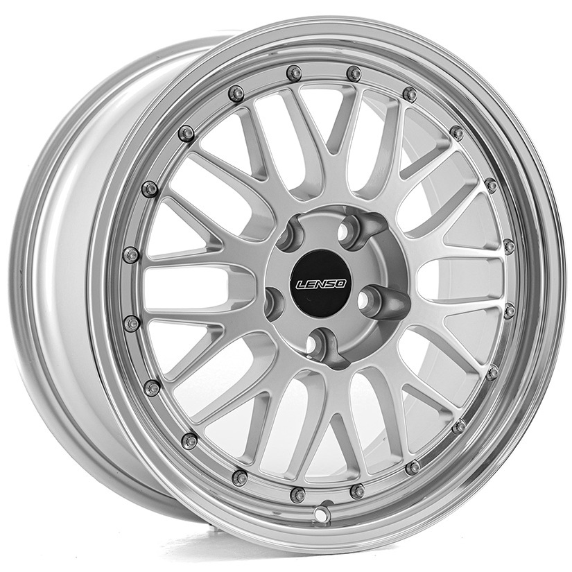 17" LENSO WHEELS XLM - GLOSSY SILVER POLISHED