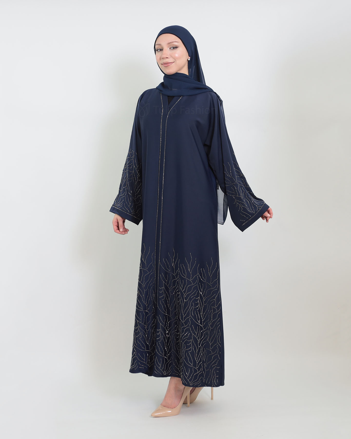 Abaya - Sten Dekorerad - Midnattsblå - 5