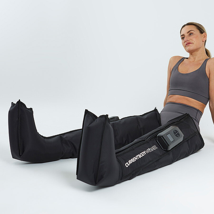 Currentbody Wellness Leg Recovery Compression Boots S/M
