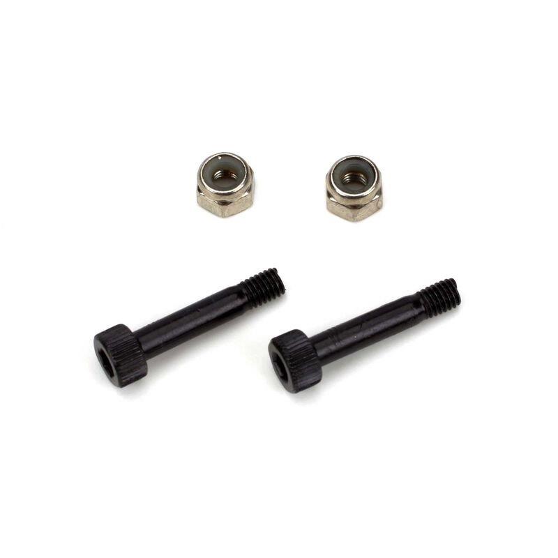 BLADE Main Rotor Blade Mounting Screw&Nut Set (2): B450, 330X, 330S