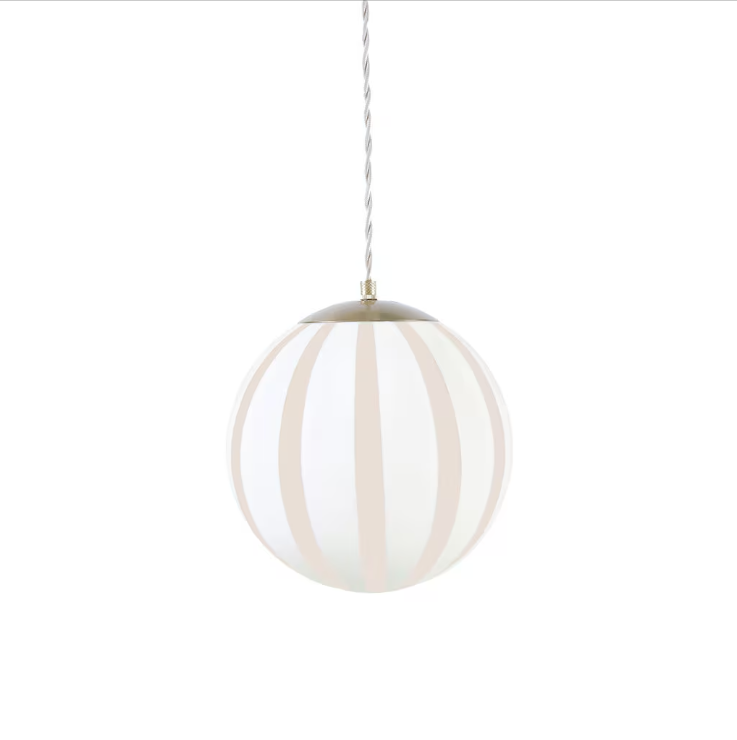 Alba Small Ceiling Lamp - Opal Beige/White - 21 cm - 2