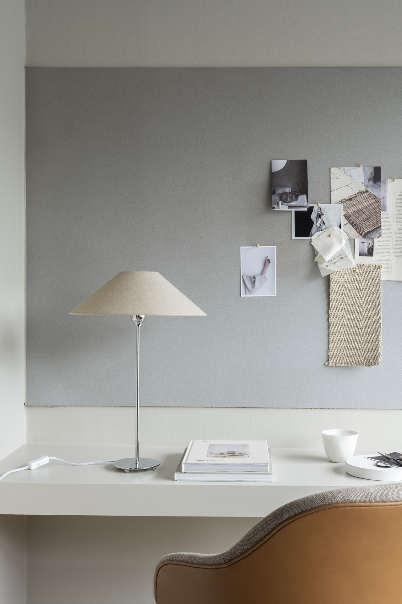 Lampskärm Basic flat 36 natur,  Watt & Veke - 4