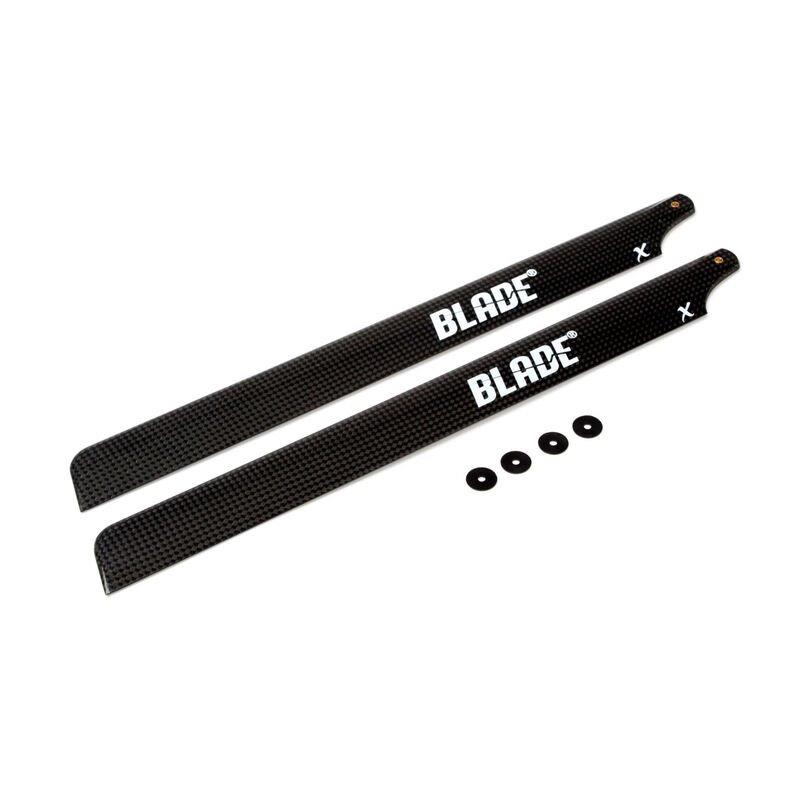 BLADE CF FBL Main Blade Set with Washers, 325mm: B450 X, 330X, 330S