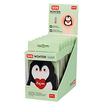 Handvärmare, SOS Winter Hand warmer, Penguin