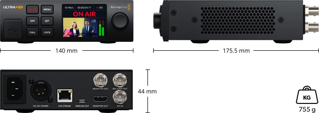 Blackmagic Streaming Encoder 4K - 3