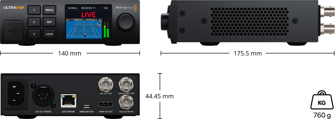 Blackmagic Streaming Decoder 4K - 3