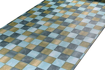 Utematta Sympanova cube  200 cm bred petrol-mustard