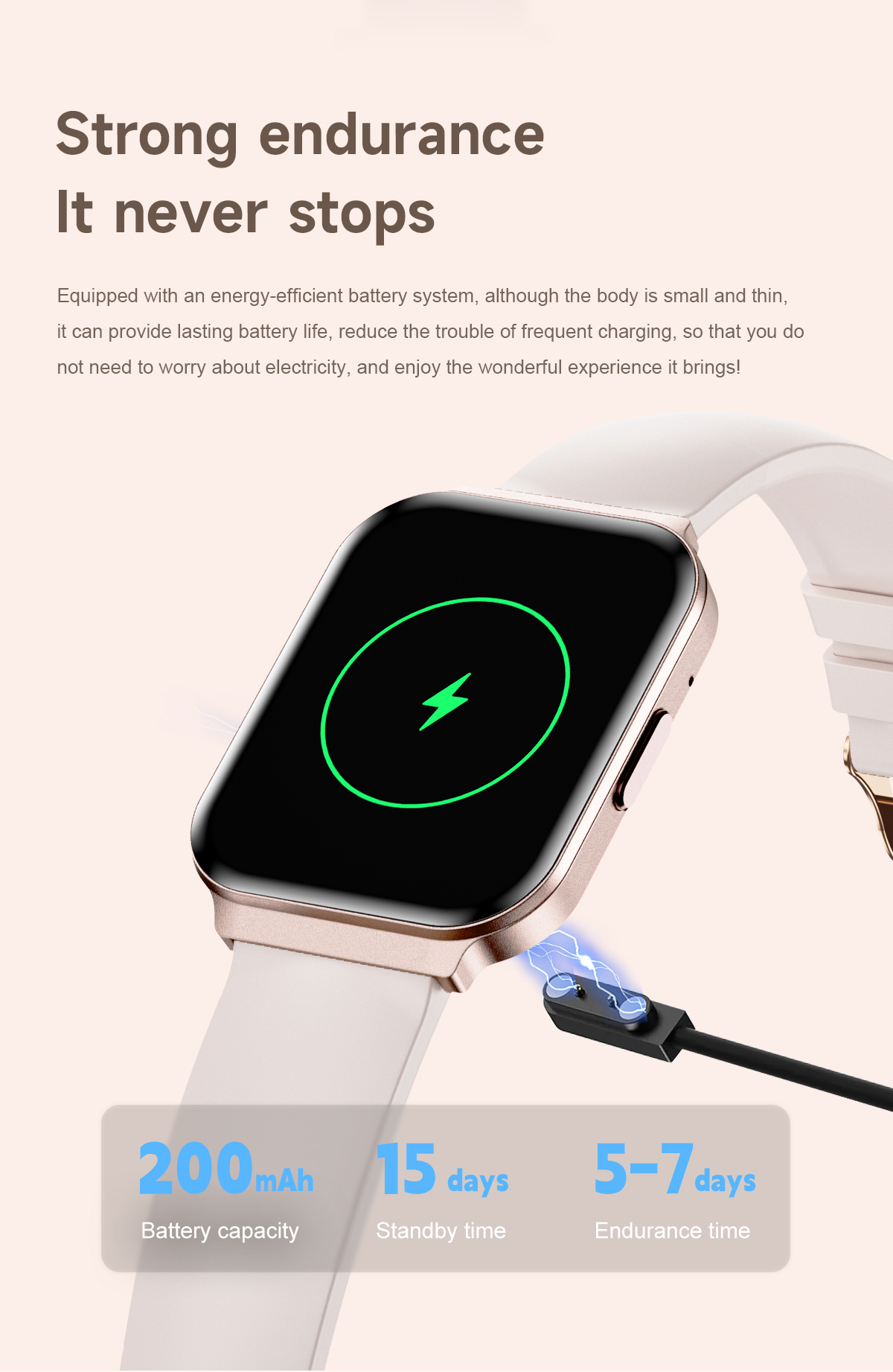 Philippe Palmer Smart Watch LP79 Ultra Thin Gold - 21