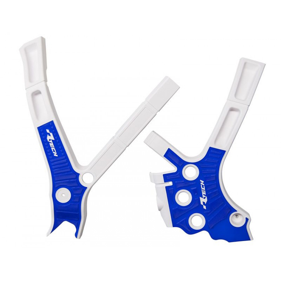 Rtech Ramskydd Vit Blå Yamaha YZ125/250 2005-2024