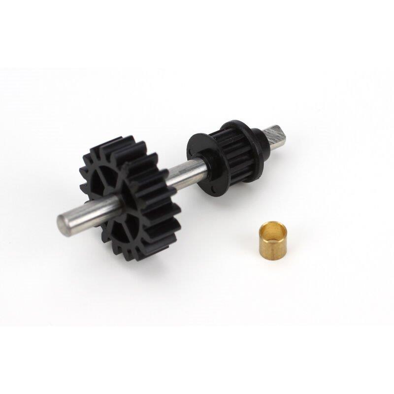 BLADE Tail Drive Gear/Pulley Assembly: B450, B400, 330X, 330S