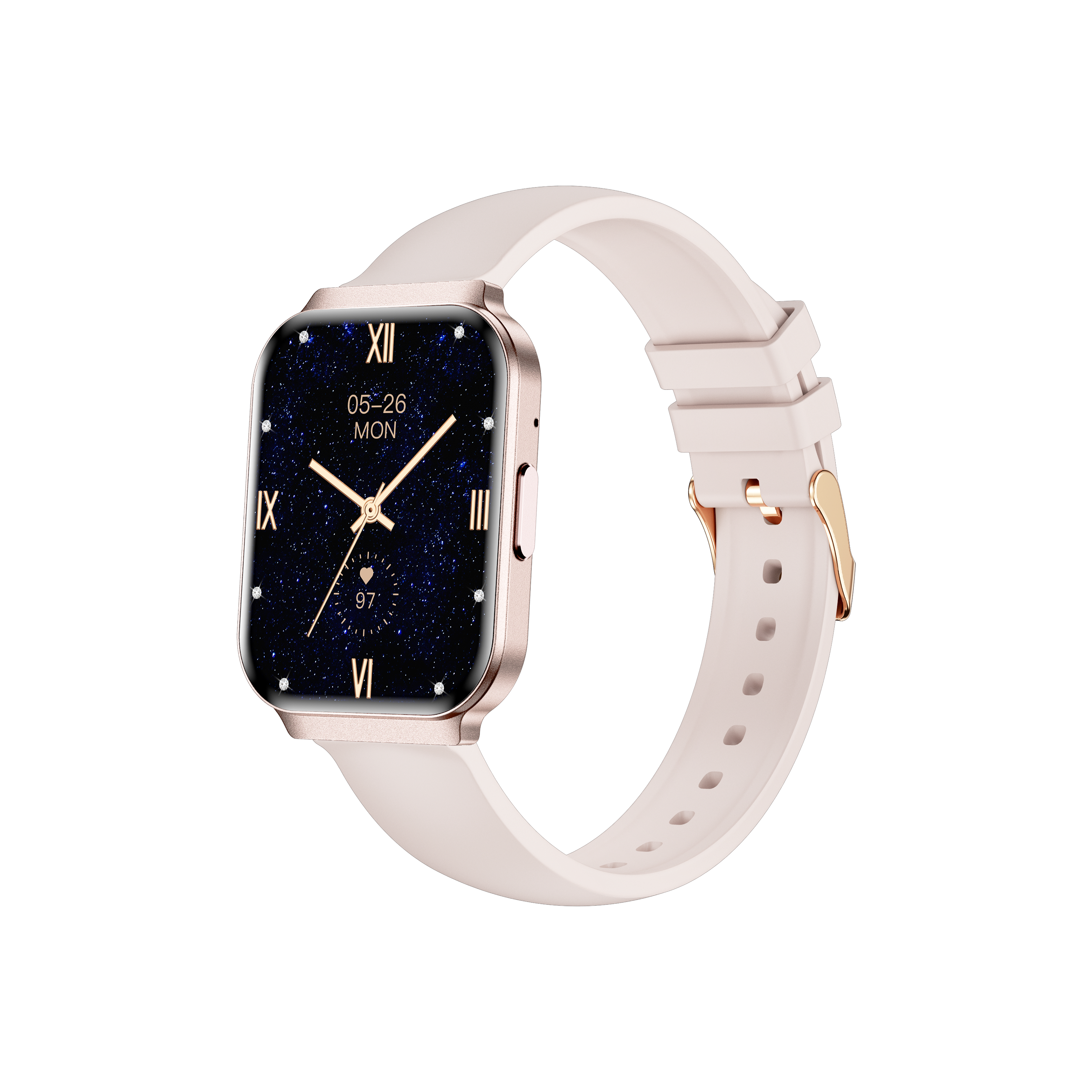 Philippe Palmer Smart Watch LP79 Ultra Thin Rose Gold