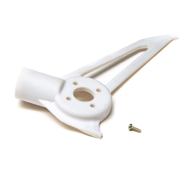 BLADE Vertical Tail Fin Motor Mount, White: 150 S