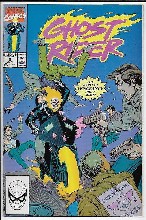 Ghost Rider Volume 2 # 2 VF/NM 1st Blackout