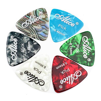 Alice AP-ALT Large Triangle Celluloid Picks 