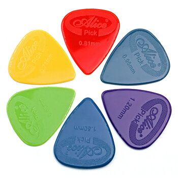 Alice AP-G Nylon Embossed Guitar Picks 