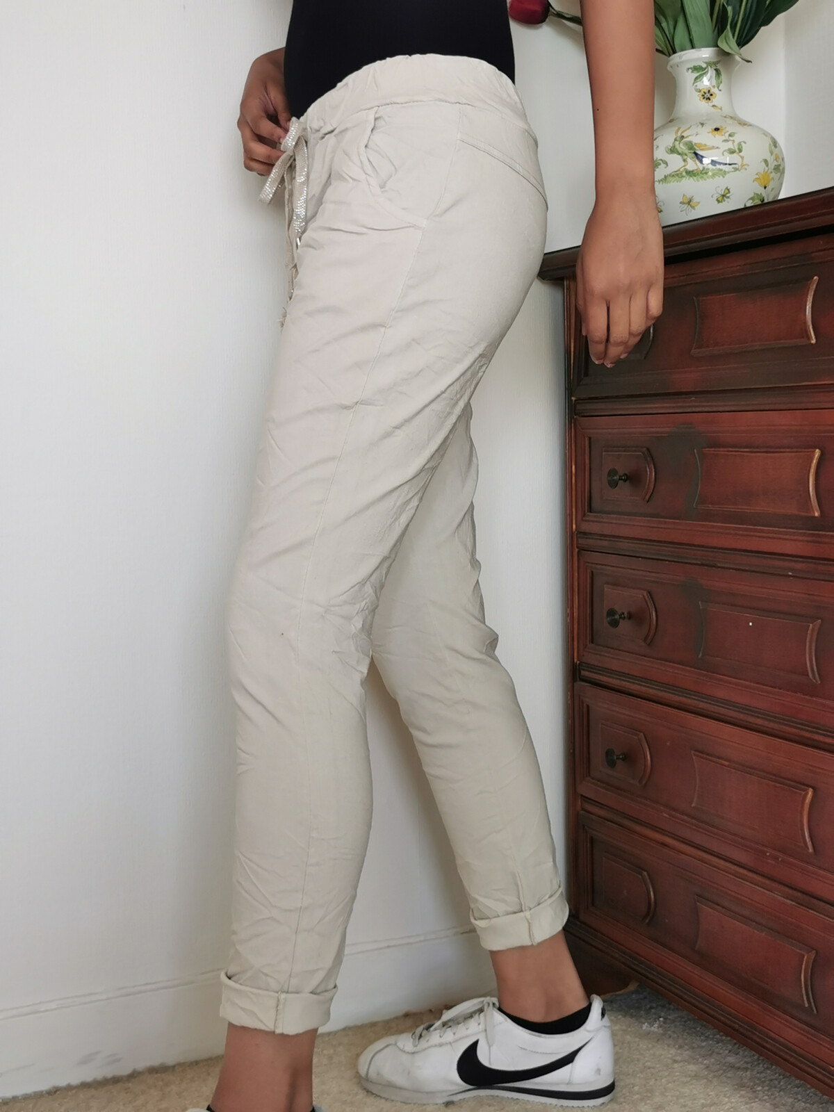 PF - Adriana "Magisk" Byxa Beige - 3