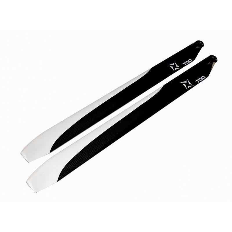 BLADE Carbon Fiber Main Rotor Blades: 700mm