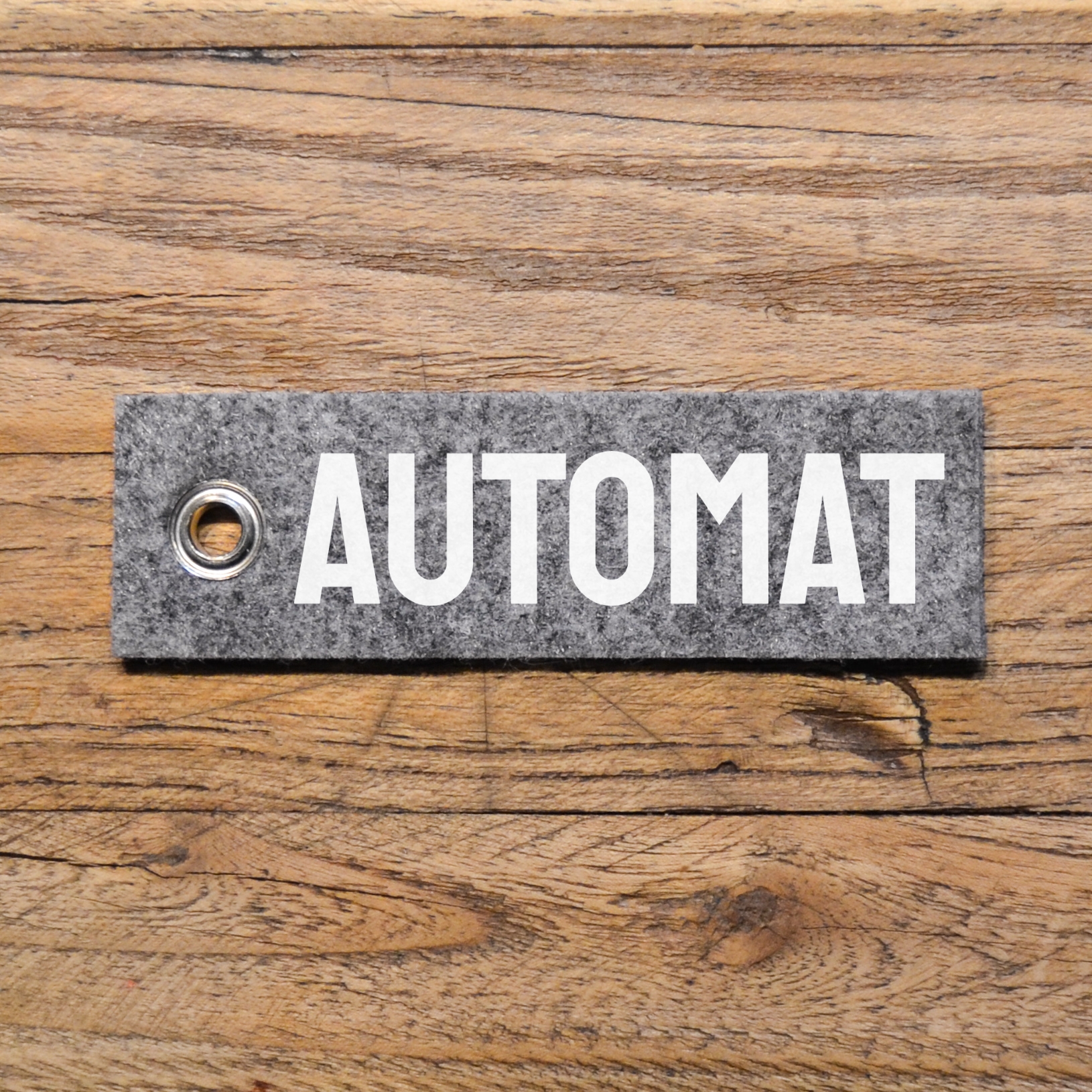 Nyckelbricka "Automat"