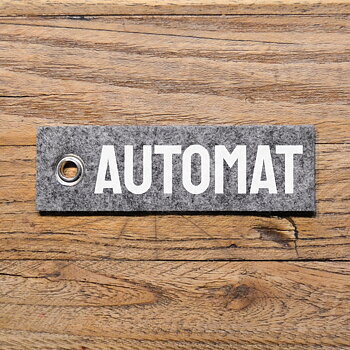 Nyckelbricka "Automat"