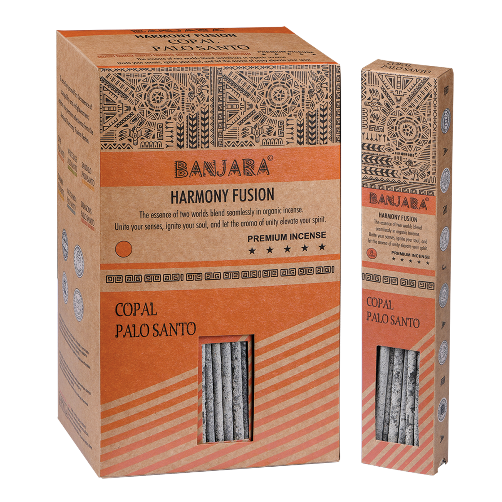 Banjara Harmony Fushion Smudge Rökelse Pinnar - Palo Santo/ Copal