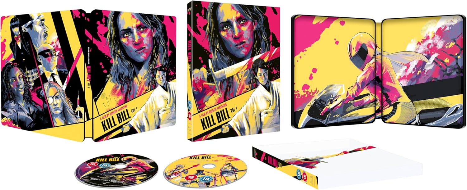 Kill Bill - Volym 1 (Limited Edition Steelbook) (ej svensk text) (4K Ultra HD + Blu-ray) - 3