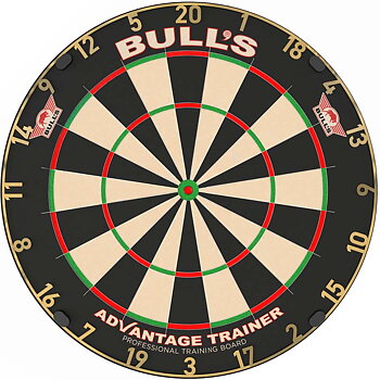 Bulls NL Advantage Trainer Dartboard Gold