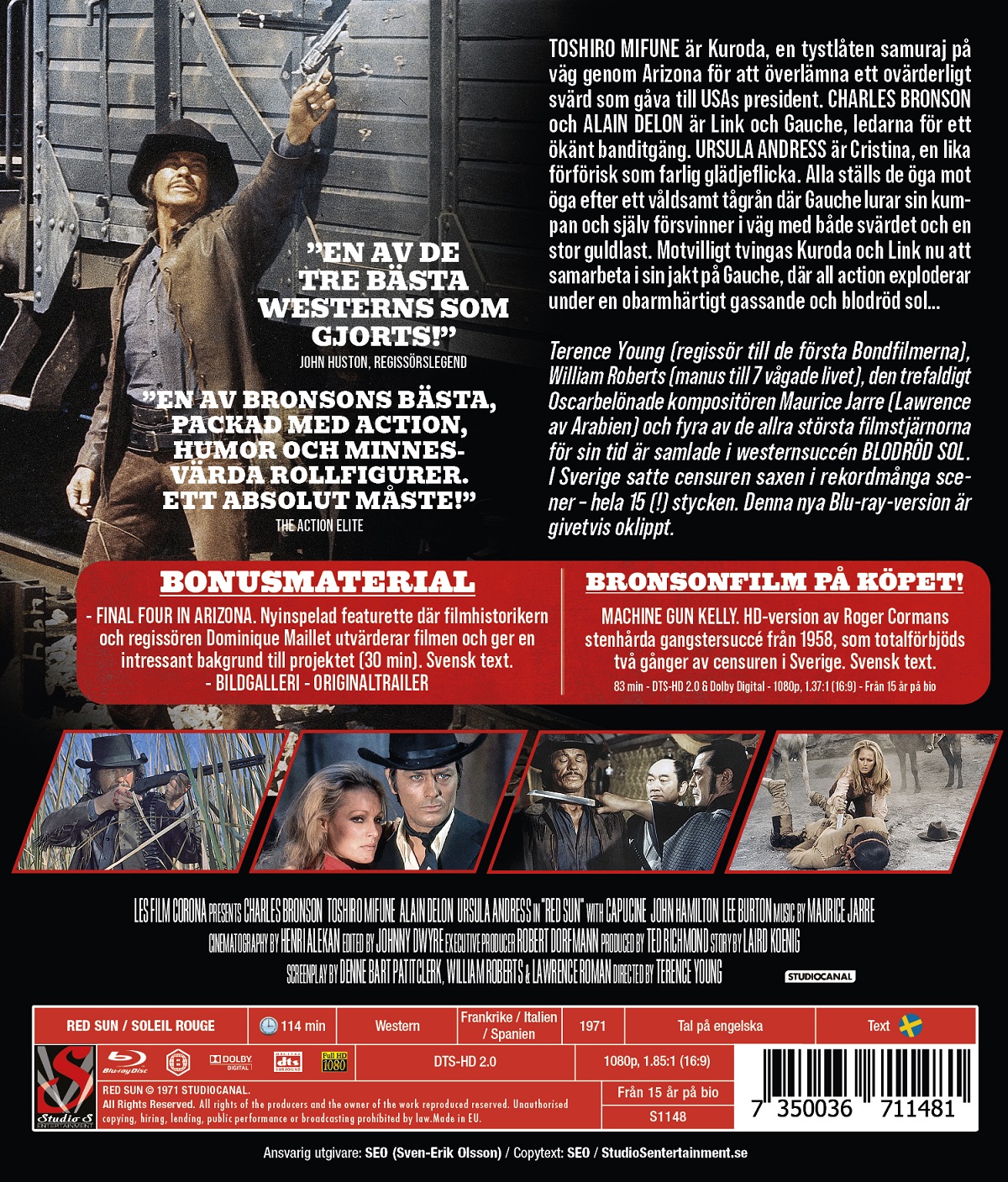 Blodröd Sol / Machine Gun Kelly (Blu-ray) - 2