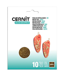 Pack of 10 metallised foil – Gold