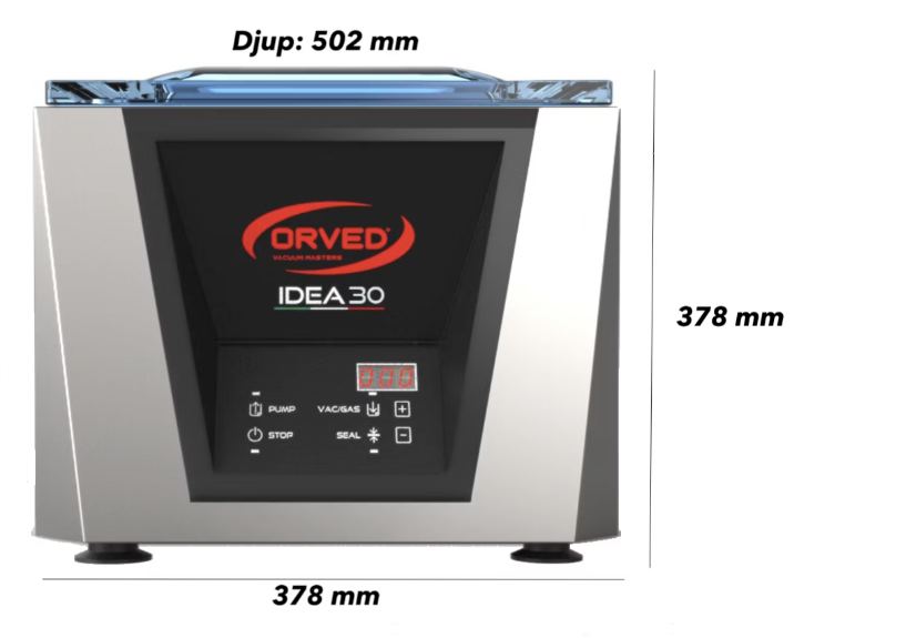 Orved IDEA 30 Vakuummaskin Medium - 4