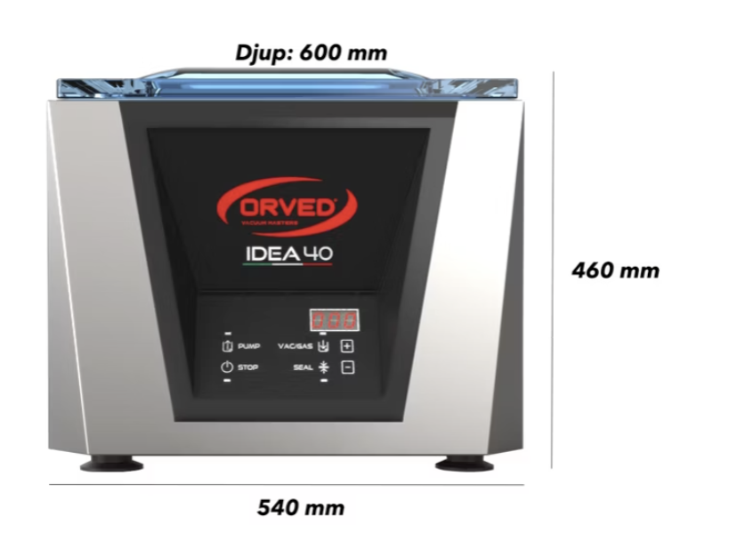 Orved IDEA 40 Vakuummaskin Large - 2