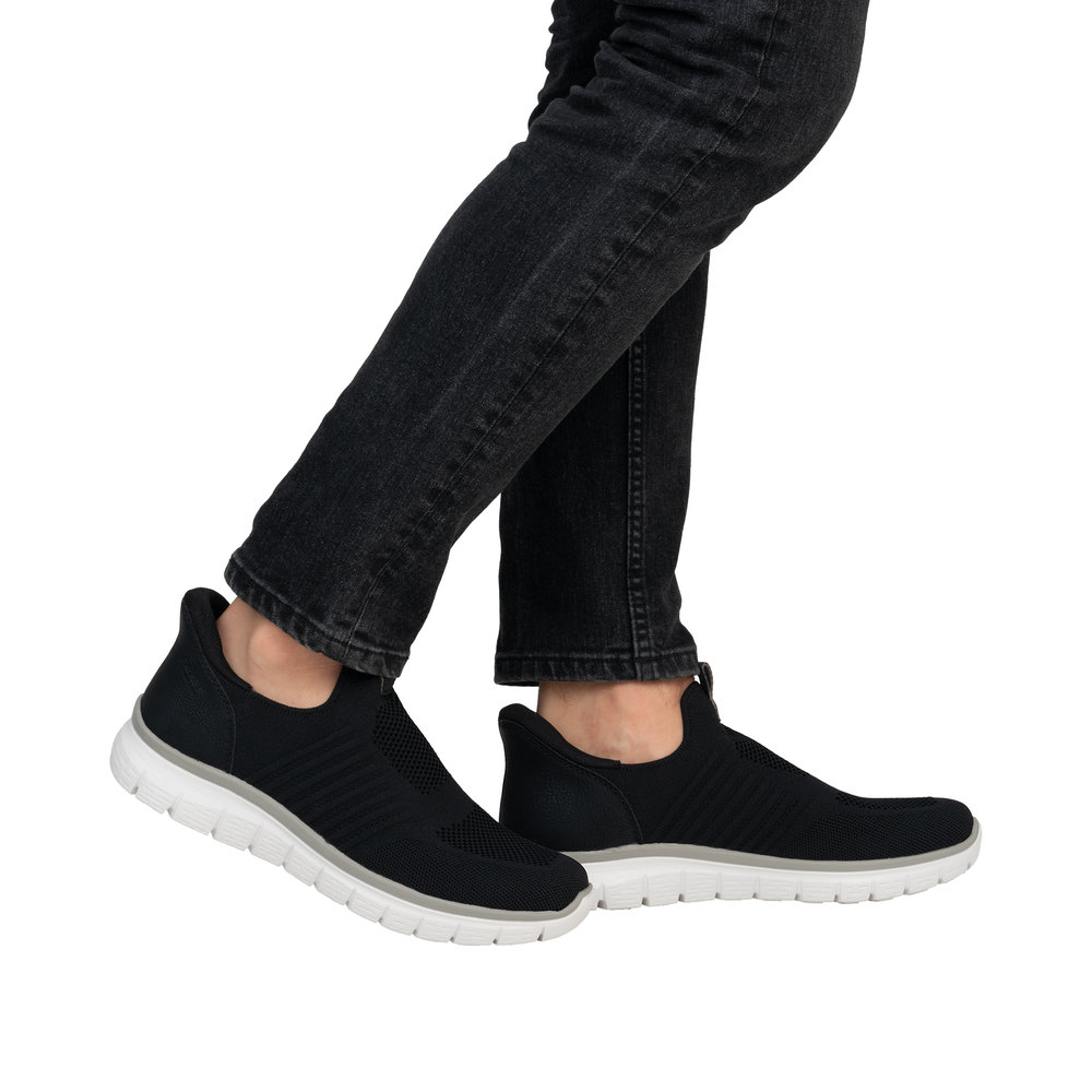 Rieker Herrsko Ready 2GO Slip-in Svart - 10