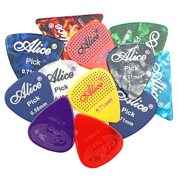 Alice Variety 12-Pack Light/Medium Picks