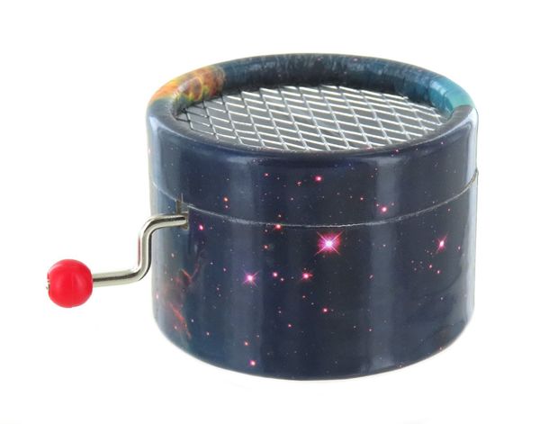 Cardboard box for musical mechanism - Stars & Galaxies - 3
