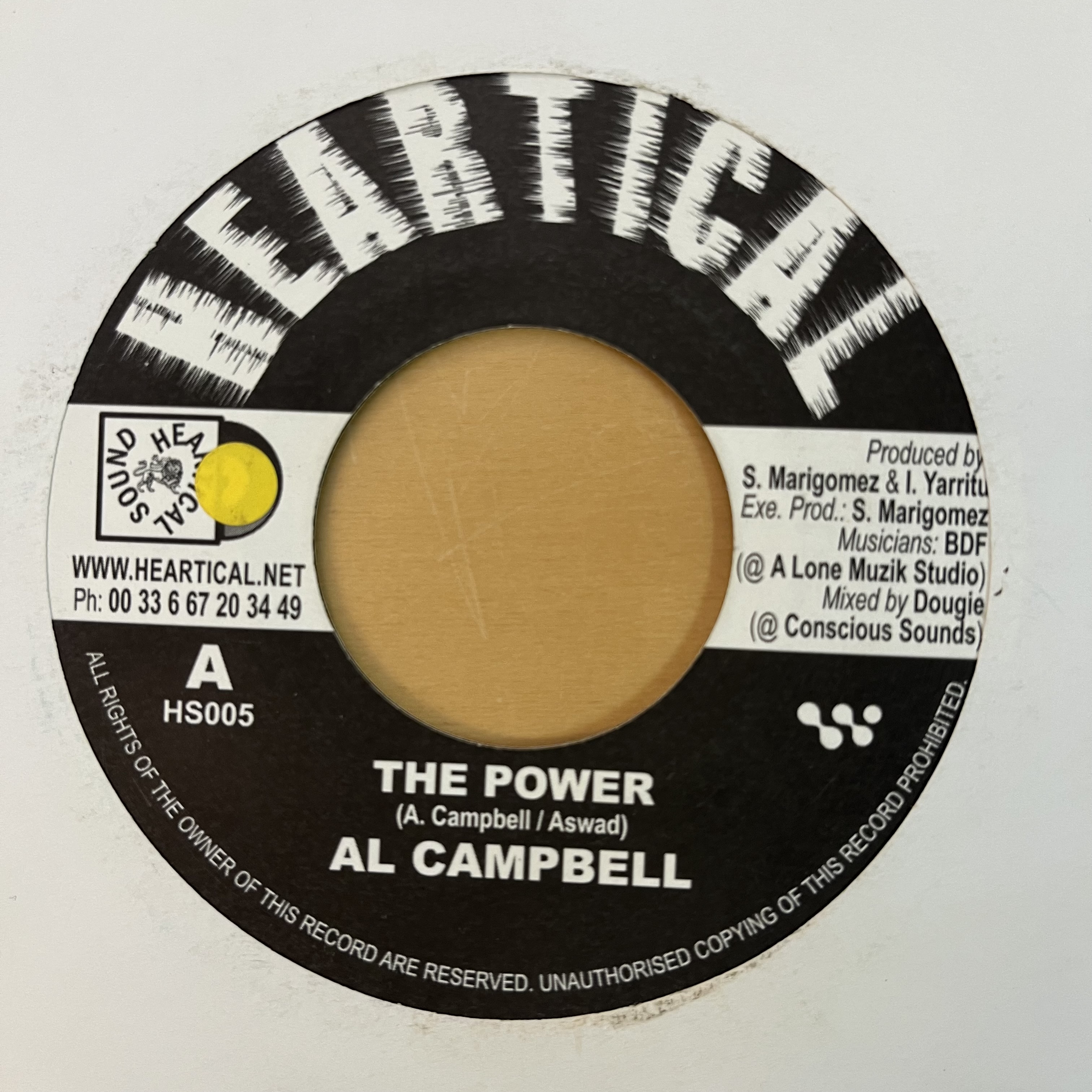 Al Campbell/Basque Dub Foundation – The Power/Melodica Fire